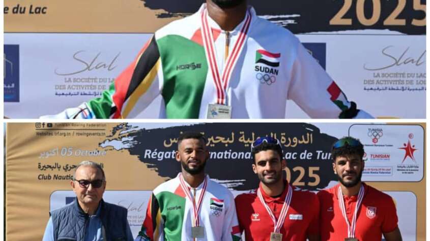 عقب فوزالسودان بفضية البطولة الدولية للتجديف الوزير: الاتحادات الرياضية تثبت حضور السودان رغم التحديات عقب فوزالسودان بفضية البطولة الدولية للتجديف الوزير: الاتحادات الرياضية تثبت حضور السودان رغم التحديات