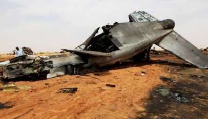تحطم طائرة عسكرية سودانية لعطل فني ومصرع طاقمها غرب بابنوسة