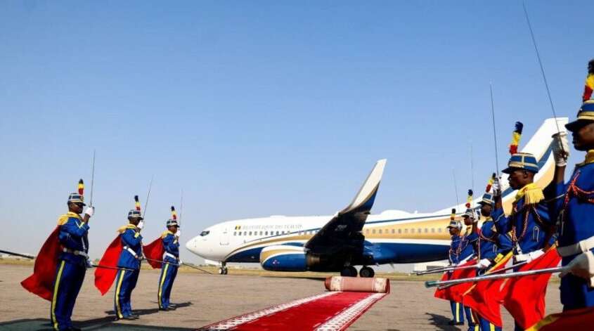 الرئيس التشادي يزور الإمارات