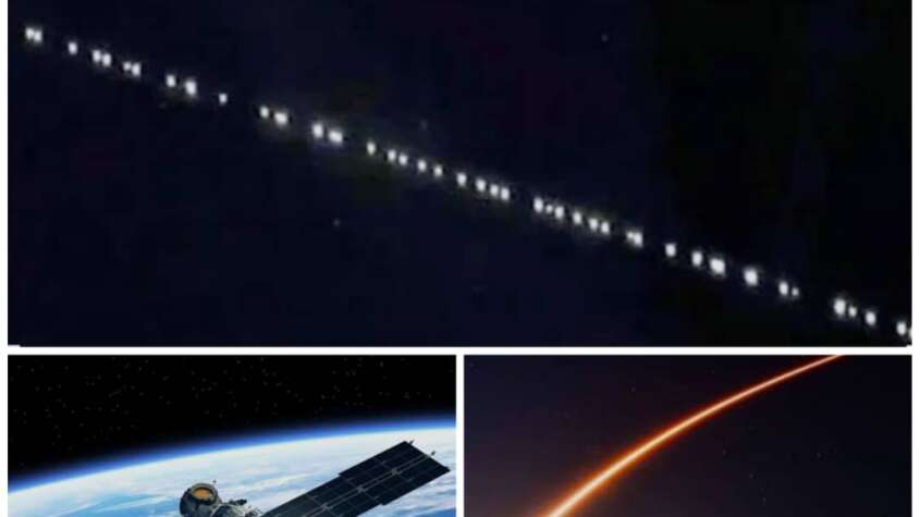 ظواهر ضوئية غريبة شوِهُدت في سماء بعض الولايات