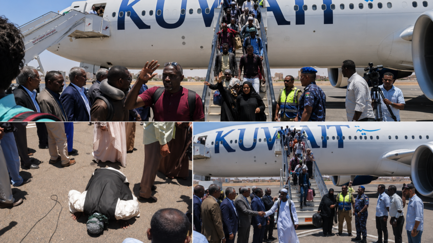 الكويتية تهبط اليوم بمطار الخرطوم الدولي وعلى متنها ٣٠٠ سوداني عائد