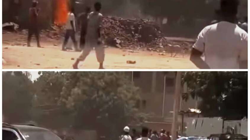 مسيرات المليشيا في سماء الخرطوم
