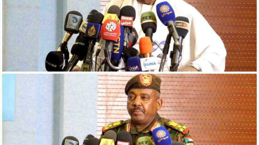 السودان يتهم الامارات واثيوبيا باستهداف مطار الخرطوم ويلوح بالرد