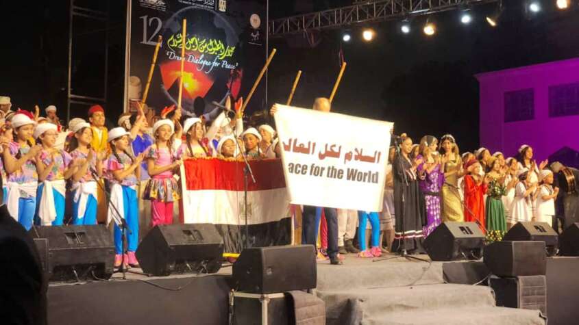 السودان يشارك في مهرجان الطبول الدولي بالقاهرة والسفير يشيد بالتجربة