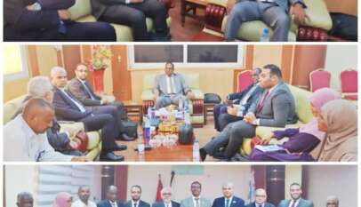 وزارة الشباب والرياضة تبحث مع شركة وادي دجلة المصرية تأهيل مدينة السودان الرياضية وزارة الشباب والرياضة تبحث مع شركة وادي دجلة المصرية تأهيل مدينة السودان الرياضية