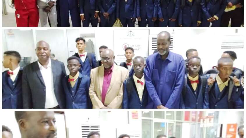 بعثة السودان المشاركة في البطولة المدرسية الأفريقية لكرة القدم تتوجه اليوم الى رواندا بعثة السودان المشاركة في البطولة المدرسية الأفريقية لكرة القدم تتوجه اليوم الى رواندا